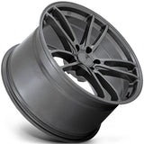 American Racing Mach Five AR941 alloy wheel in Graphite finish - close up spoke detail