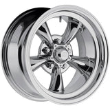 American Racing Torq Thrust D VN605 alloy wheel in Chrome finish - front view