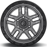Fuel Ammo Wheels in Anthracite with Black Lip