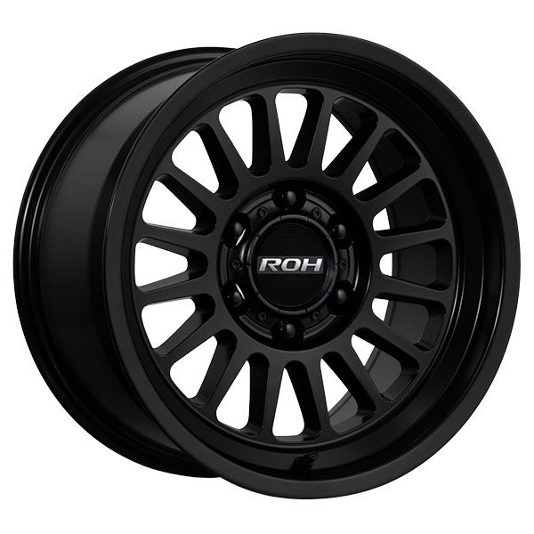 ROH Apollo Matte Black Wheel – Premium Off-Road Wheels for 4x4 Vehicles