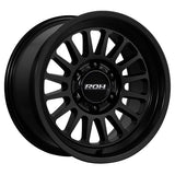 ROH Apollo Matte Black Wheel – Premium Off-Road Wheels for 4x4 Vehicles