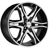 American Racing Mainline AR893 Gloss Black Machined alloy wheel