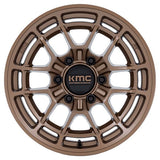 KMC Archer KM732 Matte Bronze - rear barrel view