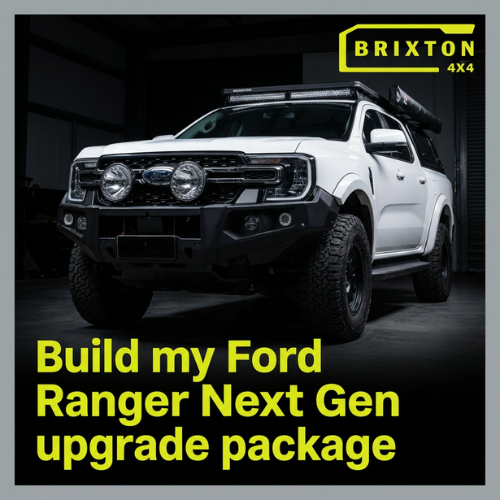 Next Gen Ford Ranger Upgrade Packages – Brixton 4x4
