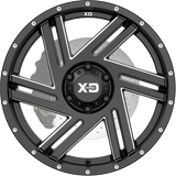 XD835 by KMC 18x9 Satin Black Milled Wheel
