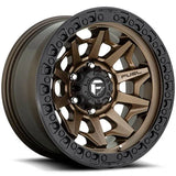 Fuel Offroad Covert Wheels D716 Bronze with Black Lip - Brixton 4x4 - Buy Online Now!