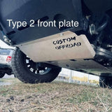 Custom Off-Road Bash Plates for Isuzu Dmax 2012-2021