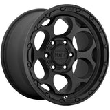 KMC Dirty Harry KM541 alloy wheel in textured black finish