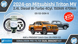 2024-on Mitsubishi Triton MV 2.4L 11mic Donaldson Pre-Filter Companion Kit OS-53-DON