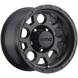 KMC Enduro KM522 alloy wheel in matte black finish