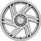 XD835 by KMC Gunmetal Milled Wheel