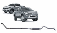 Redback Extreme Duty Exhaust for Ford Ranger 3.2L (01/2011 - 09/2016),Mazda BT-50 (11/2011 - 06/2016)