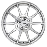 King Wheel Flash in Machined Silver Finish