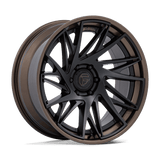 Fuel Off-Road Dynamo Wheel in Matte Black with G-Bronze Lip