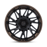 Fuel Off-Road Dynamo Wheel in Matte Black with G-Bronze Lip