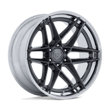 Fuel Off-Road Flight Wheel in Gloss Gunmetal with Chrome Up