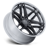 Fuel Off-Road Flight Wheel in Gloss Gunmetal with Chrome Up