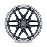 Fuel Off-Road Flight Wheel in Gloss Gunmetal with Chrome Up