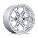 Fuel Off-Road Heathen Wheels FC896 – Gloss Silver W/ Machined Face