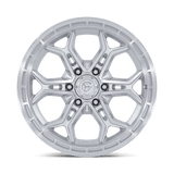 Fuel Off-Road Heathen Wheels FC896 – Gloss Silver W/ Machined Face