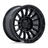 Fuel Off-Road Ascend Wheels in Matte Black W/ Gloss Black Lip