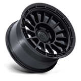 Fuel Off-Road Ascend Wheels in Matte Black W/ Gloss Black Lip
