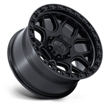 Fuel Off-Road Puma Wheel in Matte Black with Gloss Black Lip