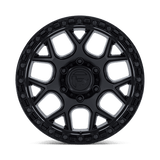 Fuel Off-Road Puma Wheel in Matte Black with Gloss Black Lip