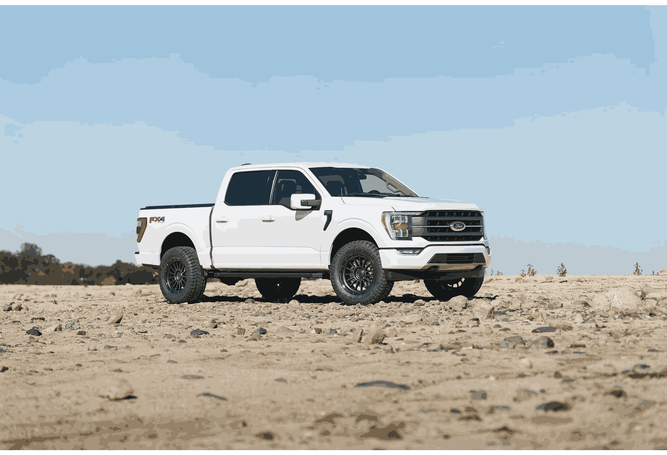 Fuel Off-Road Ascend Wheels in Matte Black W/ Gloss Black Lip