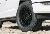 Fuel Off-Road Ascend Wheels in Matte Black W/ Gloss Black Lip