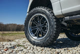 Fuel Off-Road Mutiny 6 FC404 Wheels – Gloss Black Brushed Dark Tint