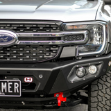 Hamer 4x4 King Series Bullbar to suit Ford Ranger