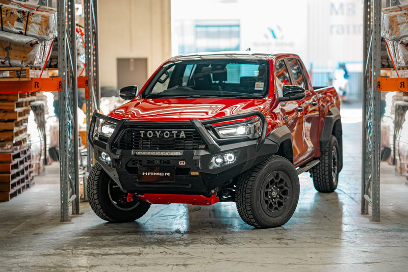 Hamer 4x4 King Series Plus Bullbar to suit Toyota Hilux GR 2023 onwards