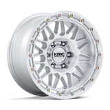 KMC Attack Wheels in Silver Machined Finish