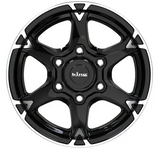 King Wheel Chaser 6 in Gloss Black Machined Finish