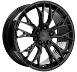 King Wheels Carbon in Gloss Black Finish