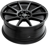King Wheel Flash in Satin Black Finish