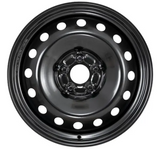 King Wheels OE Steel in Black Finish