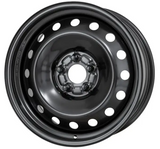 King Wheels OE Steel in Black Finish