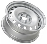 King Wheels OE Steel in Silver Finish