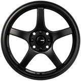 King Wheel Rocket in Satin Black Finish