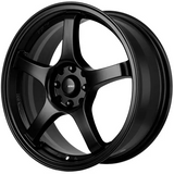 King Wheel Rocket in Satin Black Finish