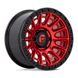 Fuel Off-Road CYCLE D834 Wheels - Candy Red with Black Ring