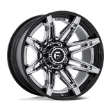 Fuel Off-Road Brawl FC401 Wheels – CHROME W/ GLOSS BLACK LIP