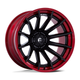 Fuel Off-Road Burn FC403 Wheels – Matte Black w/ Candy Red Lip