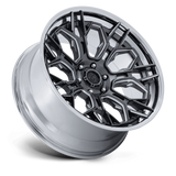 Fuel Off-Road Hive FC409 Wheels – Gloss Gunmetal with Chrome Lip