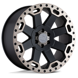 Black Rhino Warlord BRWAR - Matte Black w/ Machined Dark Tint