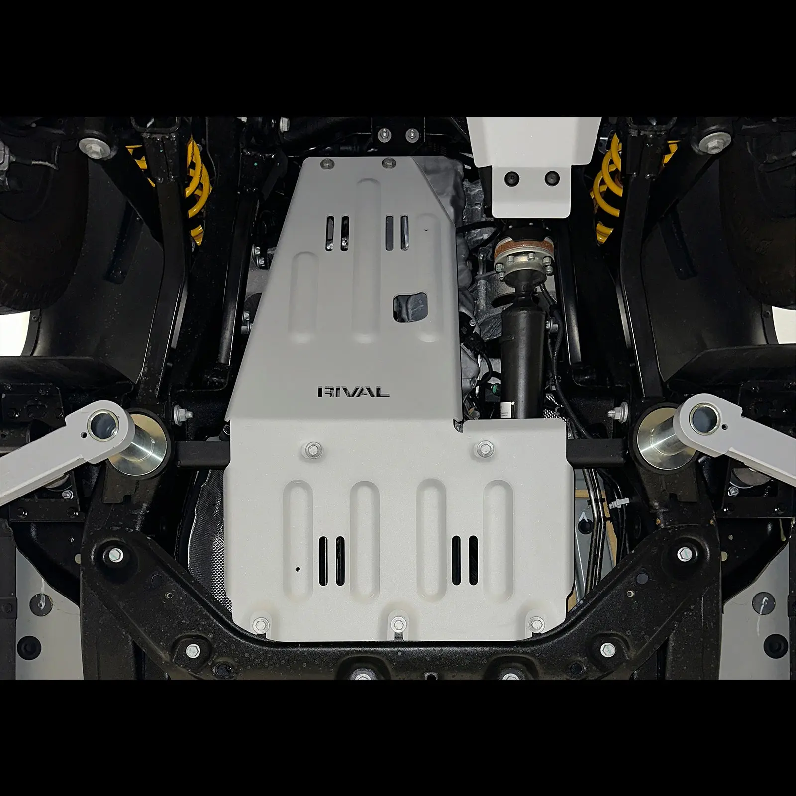 Rival Aluminum Engine Transmission Catalytic Converter Bash Plate - Ineos Grenadier / Quartermaster (2023–Present)
