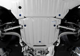 Rival Aluminium Gearbox Bash Plate – VW Touareg 2018+ (3 L. / Gasoline; 2 L. / Gasoline; 3 L. / Diesel)