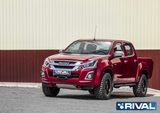 Rival 4x4 Hidden Winch Mount – Isuzu D-MAX (2017–2020) + Fitting Kit